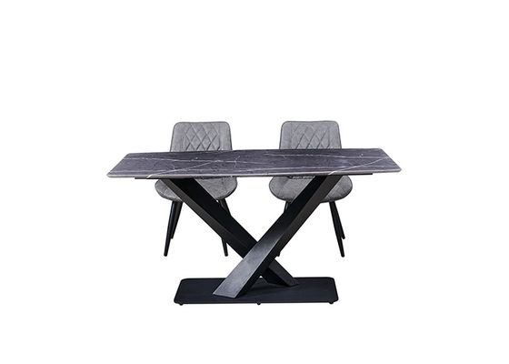 Mesa de jantar do hotel da ardósia da rocha da resistência de abrasão