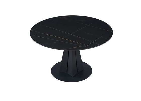 Mesa de jantar à moda do mármore do círculo da casa moderna