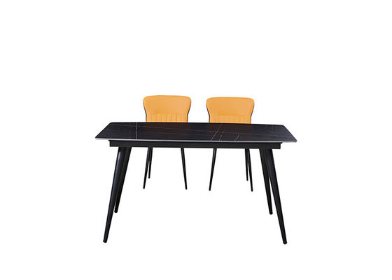 mesa de jantar da ardósia de 140cmx80cmx76cm, mesa de jantar da rocha