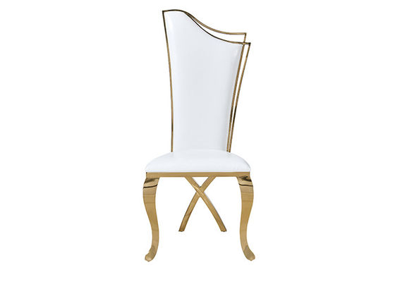 cadeiras de jantar de couro modernas da altura de 118cm
