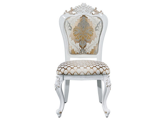 Cadeiras de jantar europeias de cinzeladura de madeira retros elegantes da família