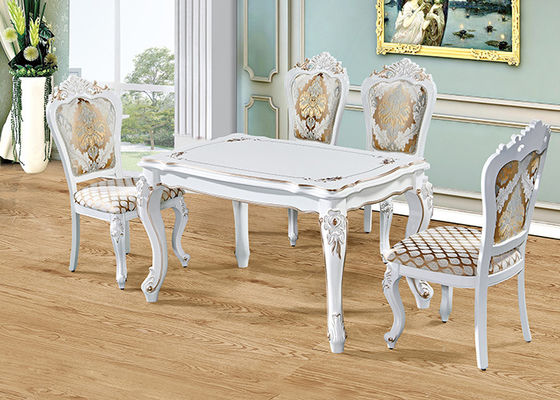 Mesa de jantar minimalista da madeira maciça luxuosa europeia