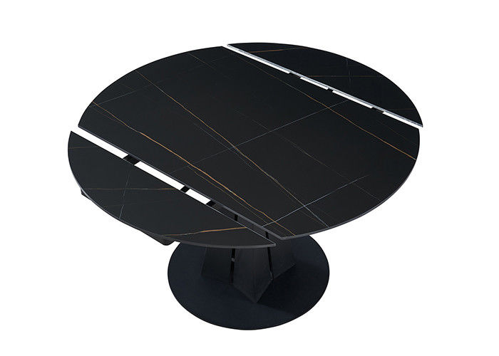 Mesa de jantar minimalista do mármore do círculo do restaurante ISO9001