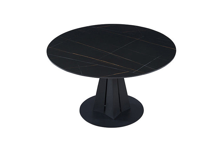 Mesa de jantar à moda do mármore do círculo da casa moderna