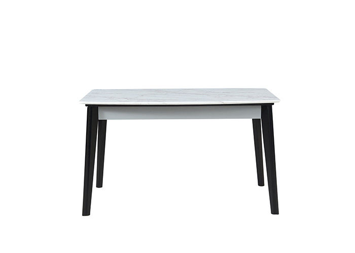 Mesa de jantar da ardósia da mobília da sala de jantar da laje da rocha