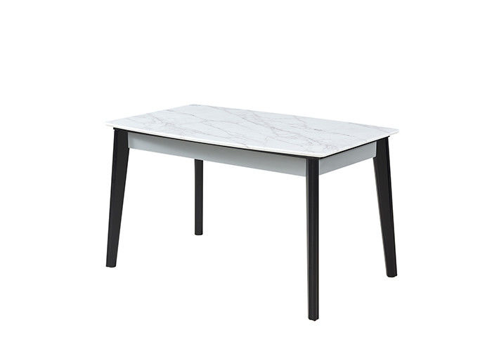 Mesa de jantar da ardósia da mobília da sala de jantar da laje da rocha