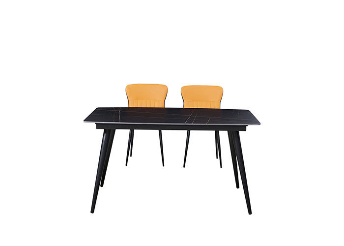mesa de jantar da ardósia de 140cmx80cmx76cm, mesa de jantar da rocha