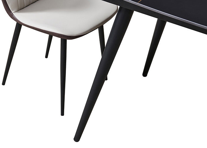 mesa de jantar da ardósia de 140cmx80cmx76cm, mesa de jantar da rocha