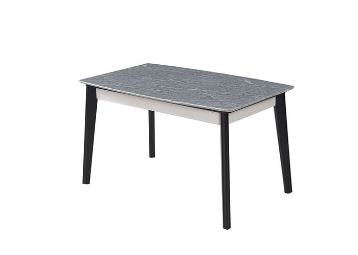 Mesa de jantar de mármore nórdica da madeira maciça elegante