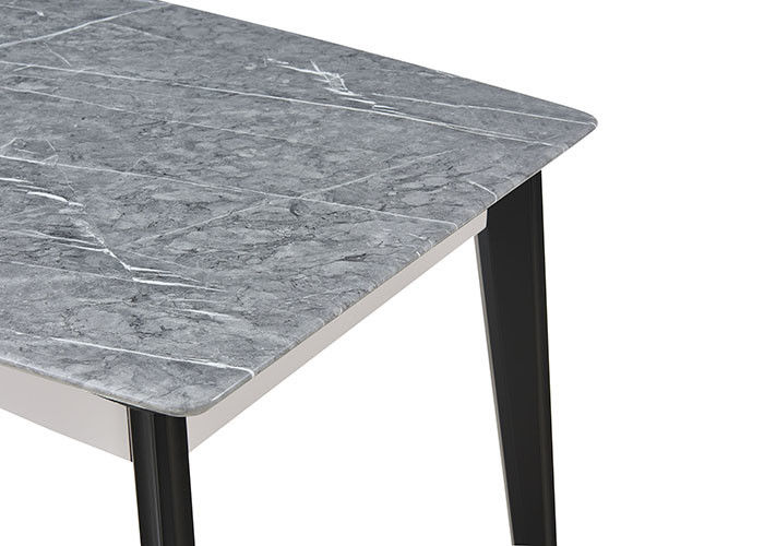 Mesa de jantar de mármore nórdica da madeira maciça elegante