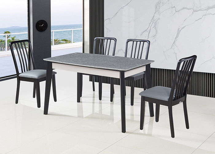 Mesa de jantar de mármore nórdica da madeira maciça elegante