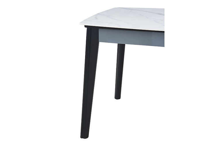 Mesa de jantar de mármore nórdica à moda da madeira maciça ISO9001
