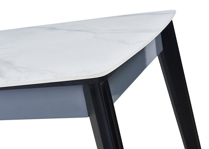 Mesa de jantar de mármore nórdica à moda da madeira maciça ISO9001