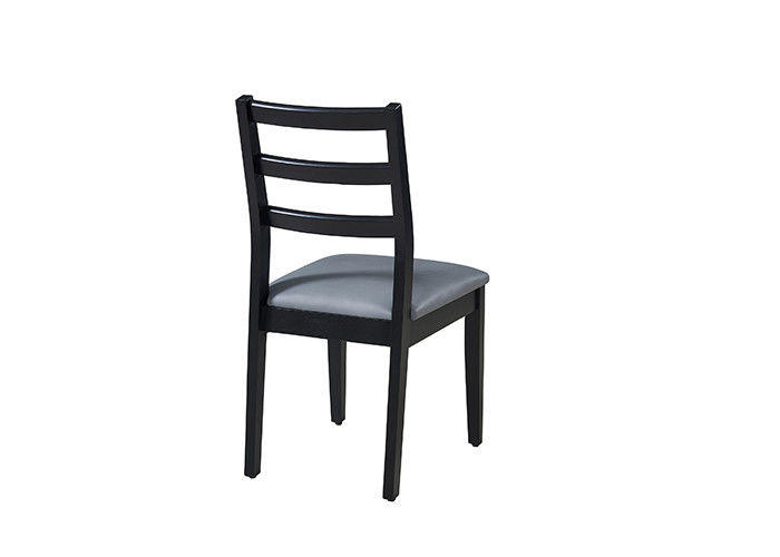 ISO9001 Gray Upholstered Dining Chairs escuro
