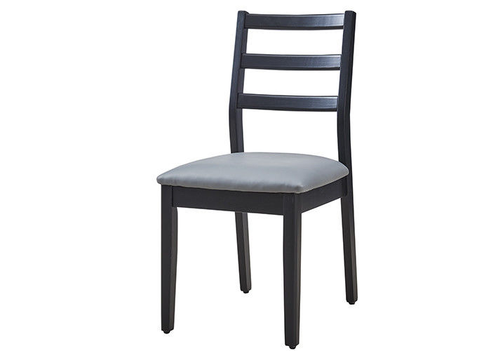 ISO9001 Gray Upholstered Dining Chairs escuro