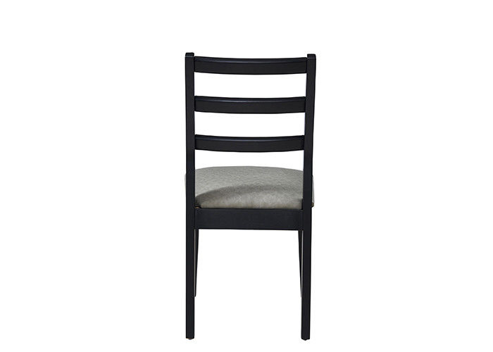 Cadeiras acolchoadas da sala de jantar da forma esponja de madeira de borracha