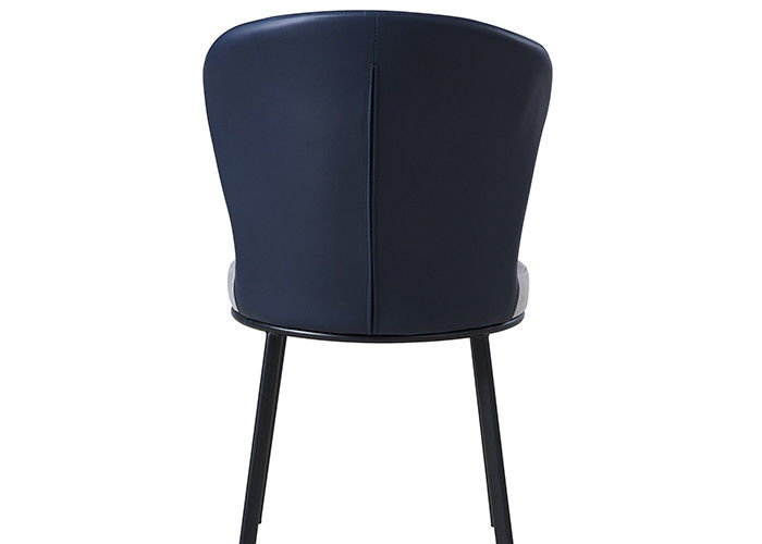 Família Grey Upholstered Dining Chair do ferro forjado