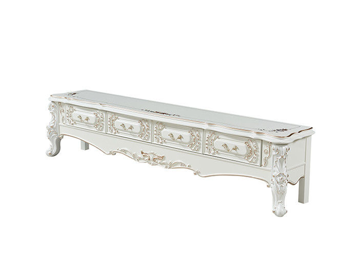 Nobre e grupo luxuoso elegante do armário e da mesa de centro da tevê