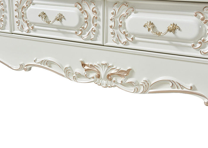 Armário europeu da mesa de centro do estilo da resina da madeira maciça