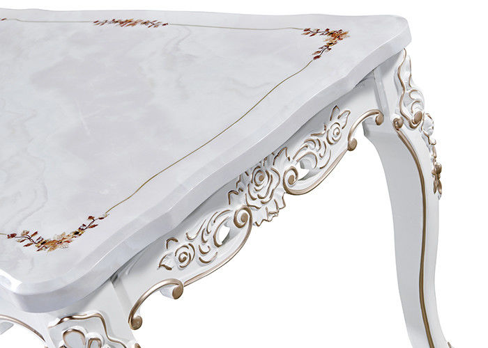 Mesa de jantar de mármore nórdica da altura retro de 75cm H-1198 C-34
