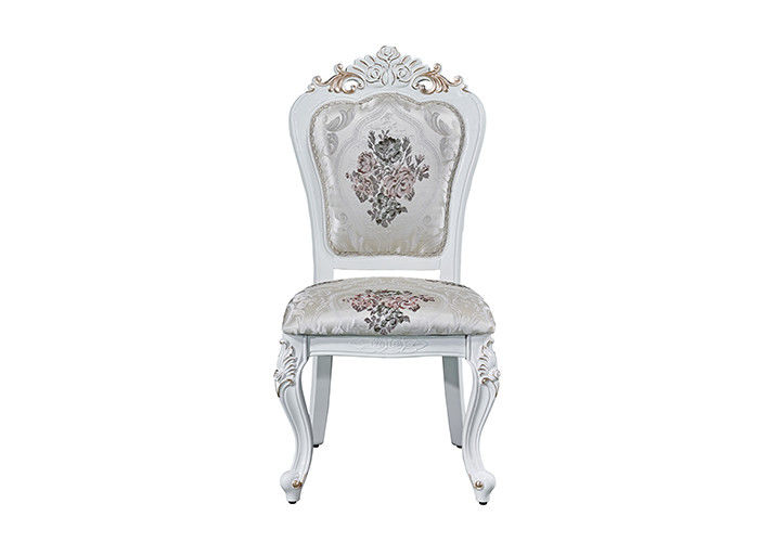 Cadeiras acolchoadas luxuosas da sala de jantar do estilo europeu