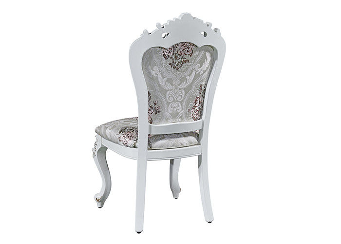 Cadeiras acolchoadas luxuosas da sala de jantar do estilo europeu