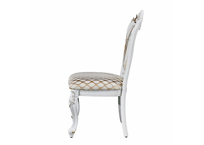 Cadeiras de jantar europeias de cinzeladura de madeira retros elegantes da família