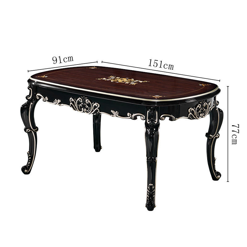 MDF que cinzela a mesa de jantar minimalista de cozimento do processo da pintura