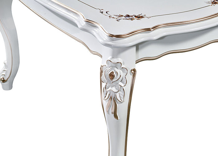 Mesa de jantar minimalista da madeira maciça luxuosa europeia