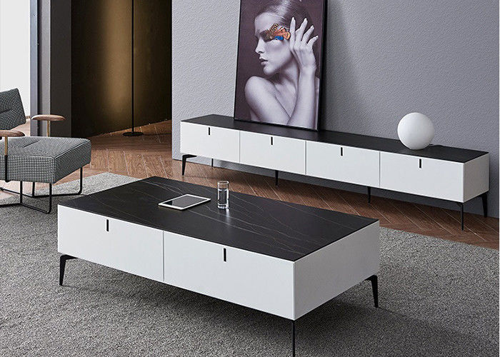 grupos da mesa de centro de 20x40x43cm com harmonização do suporte da tevê