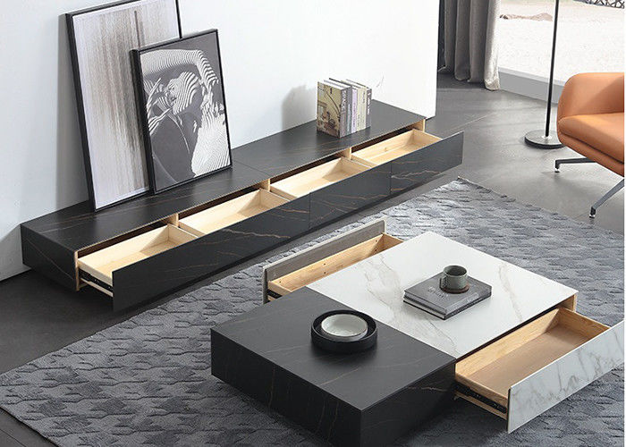 Grupo moderno da mesa de centro da mesa de jantar