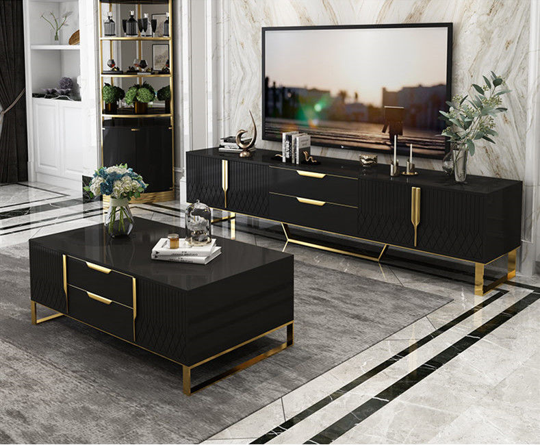 Grupo elegante moderno da mesa de centro da unidade da tevê da casa ISO9001