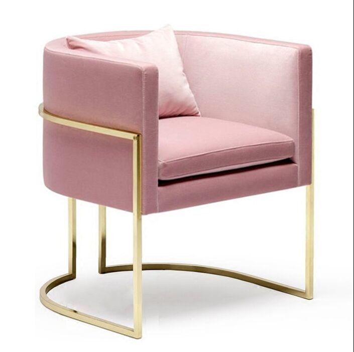Mobília nórdica Sofa Set do ferro forjado da negociação do estúdio