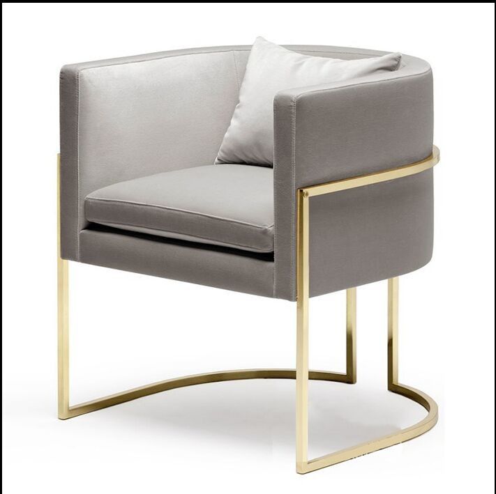 Mobília nórdica Sofa Set do ferro forjado da negociação do estúdio