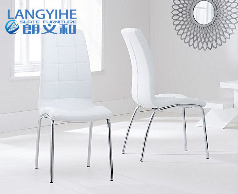 Mesa de jantar branca 120cm do mármore do círculo do Odm do Oem