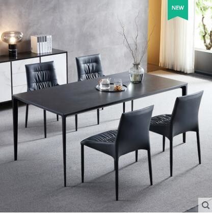 Risco de mármore minimalista luxuoso claro nórdico da mesa de jantar resistente